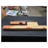 Architectural Mailboxes Drive In Mailbox and Address Posts Cedar: Aromatic Cedar Wood, 59.25\" Height, Mailbox Stand MSRP $69.97 - Retail: $69