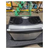 AIRCARE HD1409 Whole-House Console-Style Evaporative Humidifier  Brushed Nickel MSRP $205 - Retail: $205