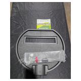 RTS Home Accents55 Gal. Premium Flat Back Eco Rain Barrel with Removable Lid, Black Color MSRP $138.11 - Retail: $138