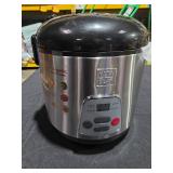 VitaClay 2-in-1 Organic Rice N  Slow Cooker in Clay Pot (6 cup / 3 Qt) MSRP $119.99 - Retail: $119