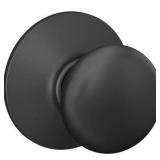 Schlage F10PLY622 Plymouth Passage Knob  Matte Black MSRP $20.97 - Retail: $20