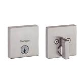 Kwikset Signature Series 258 Satin Nickel Low Profile Deadbolt with SmartKey Pack MSRP $39.47 - Retail: $39