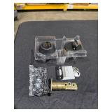 Matte Black Single Cylinder Deadbolt MSRP $13.47 - Retail: $13