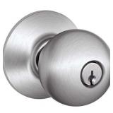 F80CSVORB626 Satin Chrome Orbit Storeroom Autolock Knob MSRP $40.56 - Retail: $40