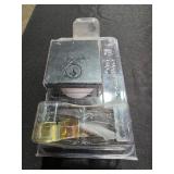 258 SQT 514 SMT CP K4 Downtown 1-Cyl Deadbolt - Matte Black MSRP $44.47 - Retail: $44