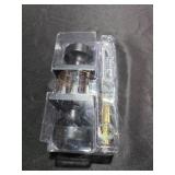 Pismo Matte Black Bed/Bath Square Door Knob MSRP $30.64 - Retail: $30