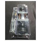 Pismo Matte Black Bed/Bath Square Door Knob MSRP $30.64 - Retail: $30