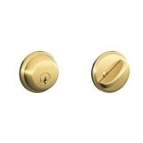 SCHLAGE Lock CO B60NV505 KA4 Single Cylinder Deadbolt MSRP $33.45 - Retail: $33