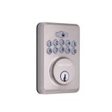 Radius Satin Nickel Single Cylinder Keypad Deadbolt Lock MSRP $24.88 - Retail: $24
