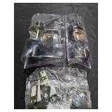 Kwikset 991 Tustin Keyed Door Lever and Sgl Cyl Deadbolt Combo Pack in VB MSRP $82.48 - Retail: $82