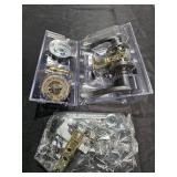 Kwikset 991 Tustin Keyed Door Lever and Sgl Cyl Deadbolt Combo Pack in VB MSRP $82.48 - Retail: $82