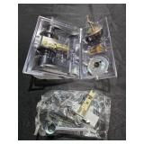 Kwikset 991 Tustin Keyed Door Lever and Sgl Cyl Deadbolt Combo Pack in VB MSRP $82.48 - Retail: $82