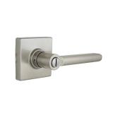 Tonebridge Satin Nickel Bed/Bath Door Handle with Square Rose MSRP $20 - Retail: $20
