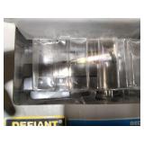 Tonebridge Satin Nickel Bed/Bath Door Handle with Square Rose MSRP $20 - Retail: $20