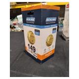 SCHLAGE Lock CO B60NV505 KA4 Single Cylinder Deadbolt MSRP $33.45 - Retail: $33