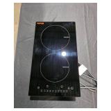 VEVORElectric Cooktop12 in. 2 Burners Induction Stove Top 1800 Watt Built-in Magnetic Cooktop MSRP $97.21 - Retail: $97