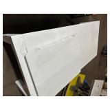 Vegas Patio Dining Table Extendable from 87 to 120 inch White DAMAGED (see pictures and description) MSRP $980