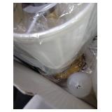 NEWSEE Mini Cordless Table Lamp 2 Pack - 11.4 Stepless Dimmable Touch Lamp with Fabric Shade, Small LED Lamps, 4000mAh Rechargeable Battery Operated Lamps for Dining Room, Bedroom, Bar (Gold)