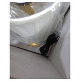 NEWSEE Mini Cordless Table Lamp 2 Pack - 11.4 Stepless Dimmable Touch Lamp with Fabric Shade, Small LED Lamps, 4000mAh Rechargeable Battery Operated Lamps for Dining Room, Bedroom, Bar (Gold)