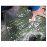 Artificial Norfolk Pine Garlands, Real Touch Winter Pine Garland, Green Artificial Greenery Garland for Mantle, Stairs, Table, Fireplace, Indoor & Outdoor Xmas Decorations(9FT)