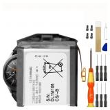 Replacement Battery EB-BR800ABU Battery for Samsung Galaxy Watch SM-R805U with [Set of Screws] and Tool Repair Kit
