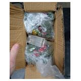 Mini Christmas Tree, Christmas Centerpieces for Tables Mini Christmas Tree with Lights, Tabletop Xmas Tree with Ornaments,Christmas Decoration for Party