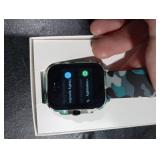 Smart Watch for Kids Boys Age 5-12, Ai Functions Games HD Touch Screen Watches with Video Camera Music Player Pedometer Heart Rate Sleep Tracker Christmas Birthday Gifts for Boys (Camouflage, 1.85)