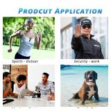 Mini Body Camera with Audio & Video Recording - Small POV Cam 1080P with 64G Card - Wearable Personal Portable Cameras Recorder DV - Night Version Camcorder for Security Work Records Guard Traveling