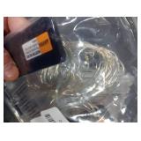 ZAIYW 4 Pack 16.5Ft 50LED Fairy Lights Battery Operated with Remote Control Timer 8 Modes, Waterproof Twinkle String Lights for Bedroom Wedding Xmas Tree Outdoor DIY Decor (Warm White)