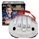 Upgrade Micro Electric Shocking Lie Detector, Tricky Novelty Game Interesting Polygraph Test Truth Or Dare Game for Party Analyzer Consoles Gifts