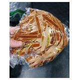 LOYIM 48 Pcs Velvet Christmas Wreath Bow Bulk Christma Velvet Bow Vintage Ribbon Bows Xmas Tree Bows for Christmas Autumn Garland Wedding Decoration 3 Size Width of 3/8