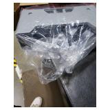 Orzbow Portable High Chair with Tray, Foldable Booster Seat for Travel Toddlers 6-36 Months, Baby Chair for Dining Table, Camping, Beach, Portable Booster Chair, Up to 33 lbs Baby, Grey