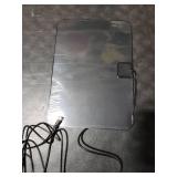 TV Antenna Indoor, Digital Amplified Indoor HDTV Antenna, 1080p VHF UHF Television Local Channels Detachable Signal Amplifier and 16.5ft Long Coax Cable