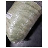 Geniospin Throw Blanket for Couch, Bed, Sofa 280GSM Super Soft Lightweight Blanket with Stripe, 3D Ribbed Jacquard Blanket, Plush Fuzzy Cozy Throws, Warm and Breathable (Sage Green, 50x60 inches)