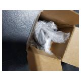 Dlilise Adhesive Hooks Heavy Duty, Hold 20 Lbs, Extra Large Long Self Stick on Hanger, Wide Sticky Round Decorate Hooks, for Hanging,Clock,Clothing,Headphone,Robe,4Packs(Black)