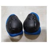 Kids Protective Gear Set - Knee Pads Elbow Pads with Wrist Guards for Ages 3-12 | 3-in-1 Safety Protective Gear for Skating, Cycling, Biking, Roller Skates, Scooters (Blue, M(8-12Years))