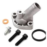 HAOTOM Aluminum Thermostat Housing Outlet Cover W/Screws Compatible For Can-Am Commander 800 1000 Maverick 1000 420222494 USED