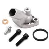 HAOTOM Aluminum Thermostat Housing Outlet Cover W/Screws Compatible For Can-Am Commander 800 1000 Maverick 1000 420222494 USED