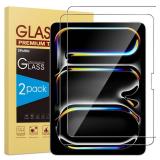 SPARIN Screen Protector for iPad Pro 13 inch M5/M4(8th/7th Generation,2025/2024), HD Clear 9H Tempered Glass Film with Face ID & Apple Pencil Pro Compatible, High Sensitivity Case Friendly