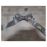 XIELIME Silver Bows Christmas Tree Decorations,16