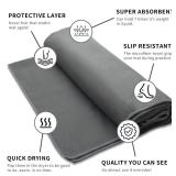 MIAOMIAO Non-Slip Hot Yoga Towel Set, Super Absorbent Microfiber in, 24.5 x 72 - Anti-Slip, Injury Free Design for Pilates, Yoga Mats, Exercise, and Fitness Gear