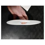 Compatible with Google Nest Thermostat 2020 Wall Plate Cover, Nest Thermostat Trim Kit, Nest Thermostat Wall Plate Cover, Nest Thermostat Accessory Easy Installation - Snow