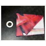 BlissYard Giant Red Bow Christmas Door Cover 35x71 Inch Holiday Entry Banner for Front Door Indoor Outdoor Winter Backdrop Wall Hanging Decor