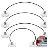 4 Pack Window Holder Shield Holder Window Suction Cups Holder for Car Window