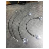 4 Pack Window Holder Shield Holder Window Suction Cups Holder for Car Window