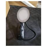 Mubarek Clip on Lamp,5 Brightness+5 Color Clip on Light,200LM 36 LED Reading Lights for Books in Bed,1800mAh Battery Powered Lamp Battery Operated Lights,Rechargeable Desk Lamp with Clamp Light