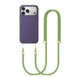 ZUBUHUHU Crossbody Strap (Without Case) Compatible with iPhone 17/Air/Pro/Max Phone Cases and Other Device with Dual Lanyard Holes, Adjustable Hands-Free Shoulder Neck Camera Phone Strap (Green)