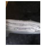 SmoothNovelty 2 Pcs Cat Hand Towels for Bathroom, Cute Gray Kitty Face Jacquard Weave 100% Cotton Absorbent Decorative Towels for Bathroom Kitchen Decor Gift, 13.7 x 29.5 Inch