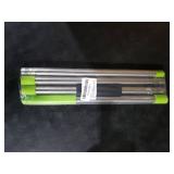 Xifando Mop Handle Replacement - 4-Section Adjustable from 30 to 58 - Durable Stainless Steel Mop Pole with American Thread Joint for Spin Mops & Brooms (Green)