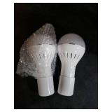 SETEN 2-Pack Mogul Base 3 Way Bulbs LED 10/20/30 Watts,Replacement Incandescent Light Bulb 100/200/300W,2700K Soft White,PS25,for Antique Floor Lamp